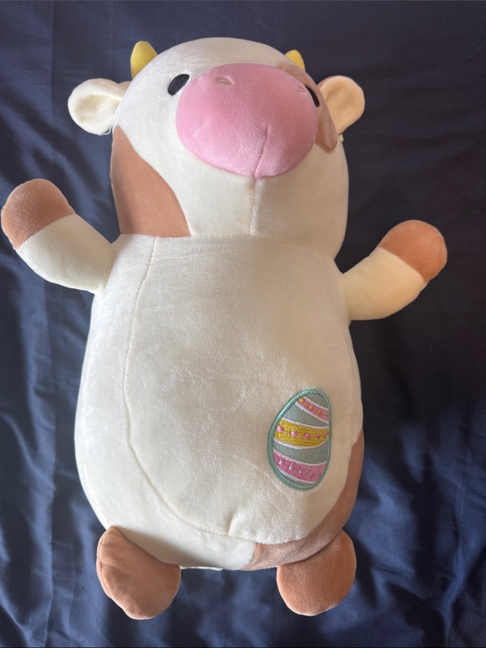🐮 Squishmallows Drella the Cow Easter HugMees plush toy 🥚🌸